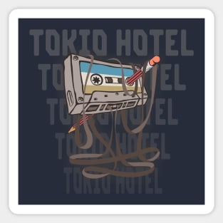 Tokio Hotel Cassette Sticker
